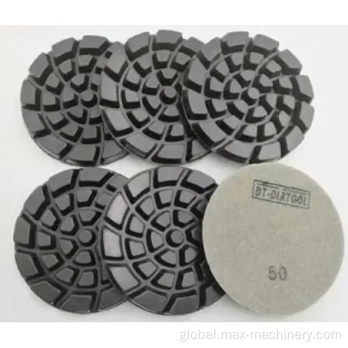 Concrete Sander 4 Inch Resin Grinding Disc Marble Abrasive Pad Supplier